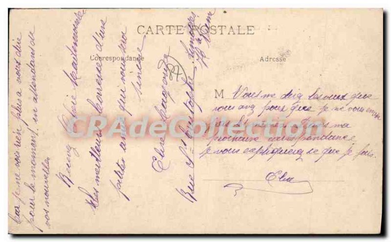 Old Postcard Limoges Revolution Bridge