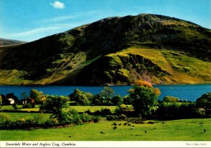 England Cumbria Ennerdaale Water and Anglers Crag