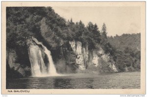 Waterfalls, Na Galovcu, Plitvička Jezera, Croatia, 1910-1920s