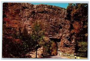 c1960 Backbone Rock Highway National Forest Damascus Virginia Vintage Postcard