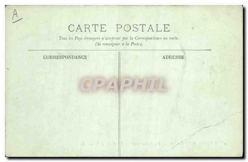 Old Postcard The Saint Cyr School in Maneuvers In Ambush Army