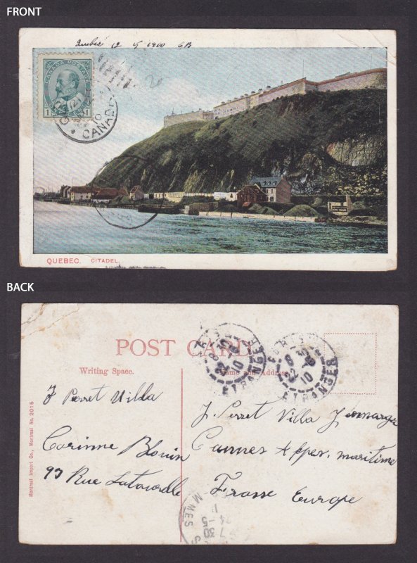 Postcard, CANADA, Quebec, Citadel