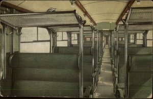 Netherlands RR Train or Trolley Car Interior Electrisch Stroomlijn Treinstel PC