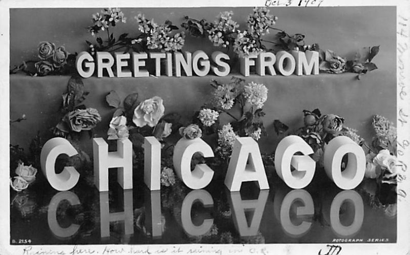 Greetings from Chicago, Illinois, USA  