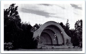 Postcard - Band Shell, Michigan State College - East Lansing, Michigan