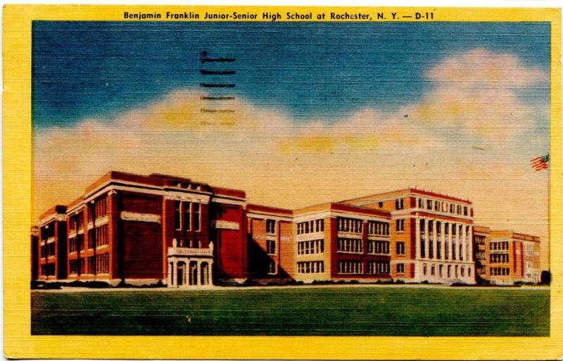 NY - Rochester. Benjamin Franklin Jr-Sr High School