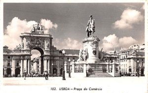 Praca do Comercio Portugal Post Card