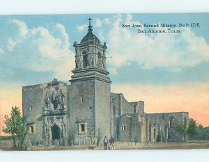 Divided-Back BUILDING San Antonio Texas TX ho3077