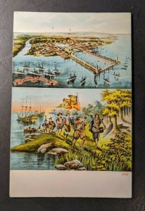 Mint Vintage Jamestown Exposition 1907 Illustrated Postcard