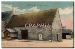 Postcard Old Barn Pontmain L & # 39apparition