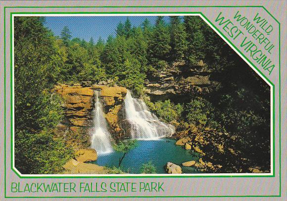 West Virginia Blackwater Falls State Park Near Davis