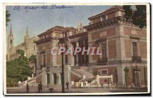 Old Postcard Madrid El Museo del Prado Museum Pardo Pardo Gallery