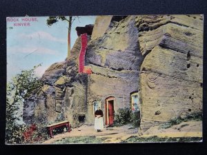 Staffordshire KINVER Rock House c1907 Postcard by E.S. London