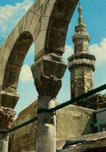 UNUSED POSTCARD - OMAYAD MOSQ ENTRANCE DAMASCUS SYRIA UMAYYAD MOSQUE (KK2797) 