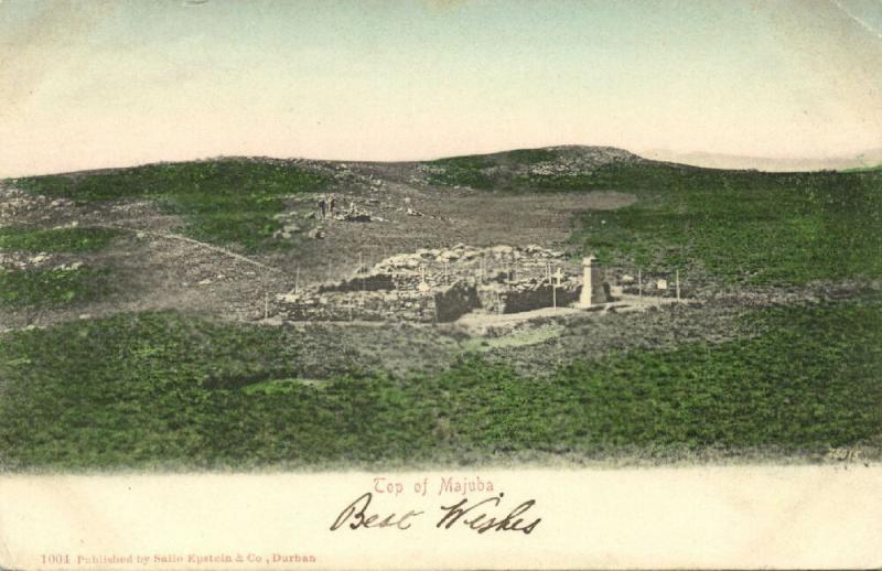 south africa, MAJUBA, Panorama of the Top (1905) Sallo Epstein 1004