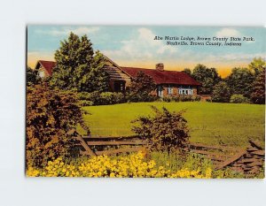 Postcard - Abe Martin Lodge, Brown County State Park - Nashville, Indiana