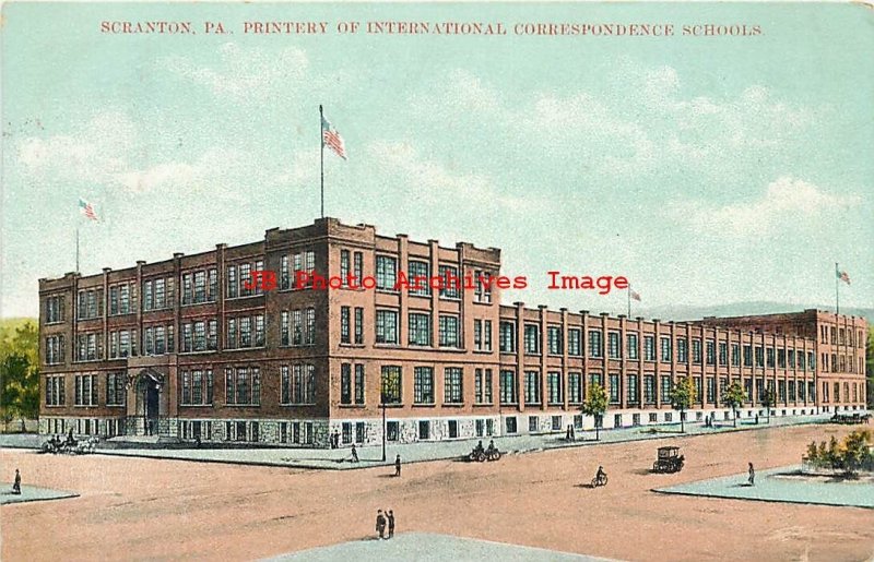 PA, Scranton, Pennsylvania, Printery Of International Correspondence Schools