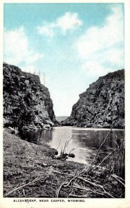 Wyoming Alcova Gap Near Casper 1925