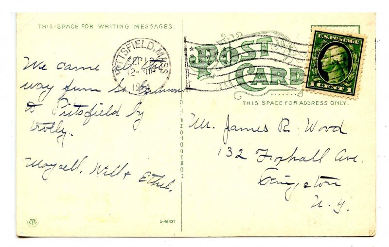 MA - Pittsfield. Berkshire Co. Savings Bank, Berkshire Life, St. Stevens, Cit...