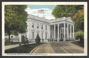 Washington DC - White House - President's Entrance - [DC-155]