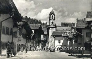 Mittenwald Obermarkt Germany Unused 