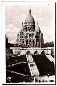 Paris - 18 - The Basilica of Montmartre - Sacre Coeur - Old Postcard