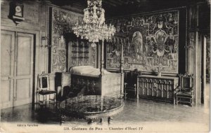 CPA Chateau de PAU - Chambre d'Henri IV (126497)