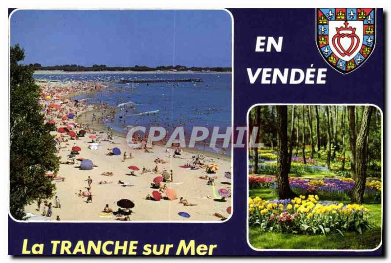 Postcard Modern Vendee La Tranche sur Mer