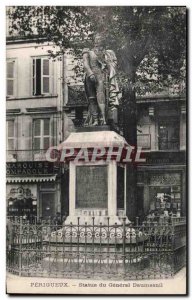 Perigueux - Statue of General Daumesnil Old Postcard