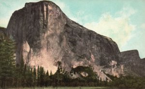 Vintage Postcard The Sleeping Lion El Capitan Yosemite Valley California Denison