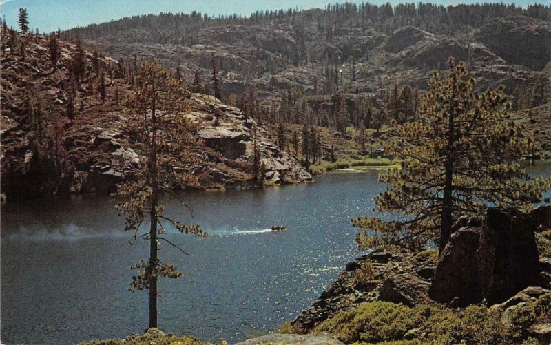 Upper Salmon Lake, Lakes Basin Recreational Area, CA 1980 Vintage Postcard