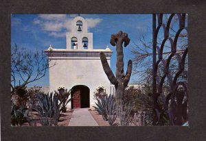 AZ Mortuary Chapel Mission San Xavier Del Bac Tucson Arizona Postcard
