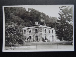 Cymru MEIFOD Plas Dyffryn Hall - Home of Clement Davies MP - Old RP Postcard