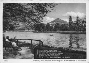 BG3367 jena paradies blick auf den hausberg  CPSM 15x9.5cm germany