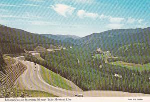 Idaho Lookout Pass On Interstate 90