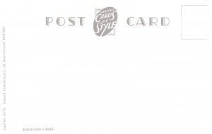 Aviation Postcard - Curtiss Flying Service, Air Baggage (Repro) RS40393