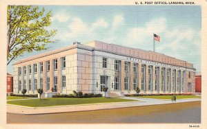 The United States Post Office View - Lansing, Michigan MI  