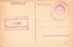 BR41988 Katolische Kirche Germersheim a Rh       Germany