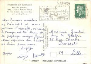 B53799 Benodet boats bateaux multi vues  france