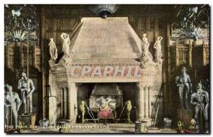 Postcard Old Fire Place Banqueting Hall Edinburgh Castle