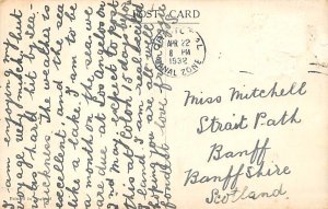 MS Pacific Grove Furness Line Ship 1932 Missing Stamp 