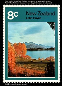 New Zealand Lake Hayes Stamp BIN