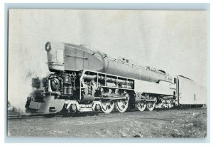 1942 Pennsylvania No. G 6110 4-4-4-4 Steam Engine Postcard P31 