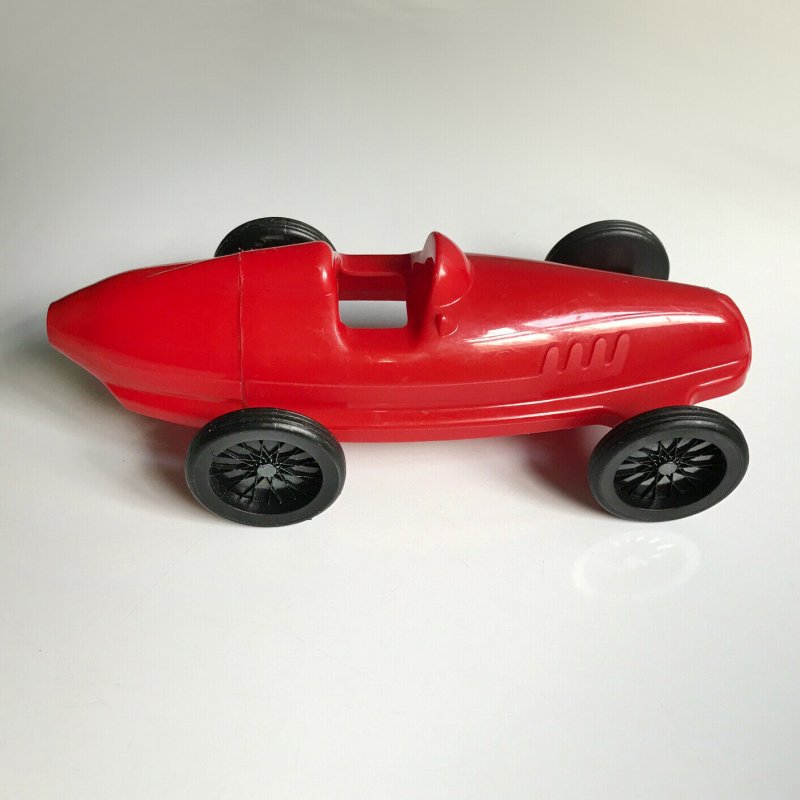 Vintage EU Plastic, Balloon/jet powered car. High quality. Rolls very smoothly.