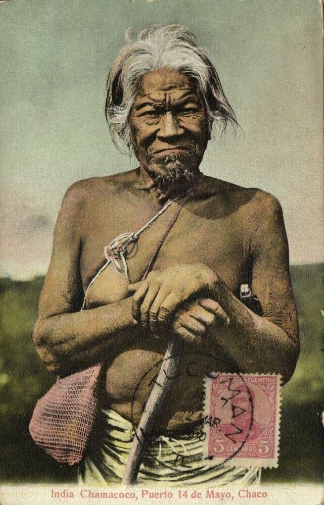 argentina CHACO India Chamacoco Old Native Indian 1910