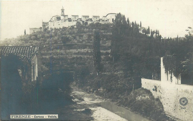 Postcard Italy Firenze Certosa Veduta