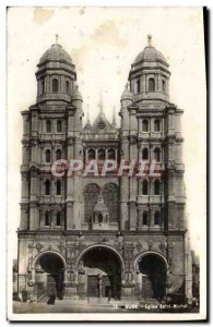 Old Postcard Dijon Eglise Saint Michel