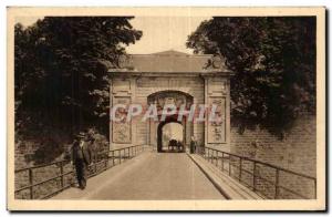 Old Postcard Longwy Haut La Porte de France