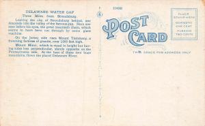 Kittatinny, Delaware Water Gap, Pennsylvania, Early Postcard, Unused