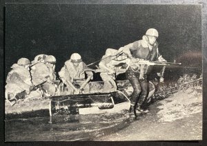 Mint Israel Real Picture Postcard RPPC 6 Days War 1967 Troops Arrival